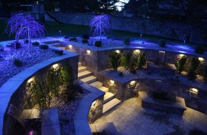 Spa landscape Lightning